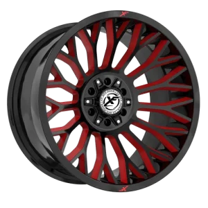 XF Off-Road – XF-237 – Black – 20″x10″ -12mm – Summer Wheels – XF-237201051271397-12GBRW